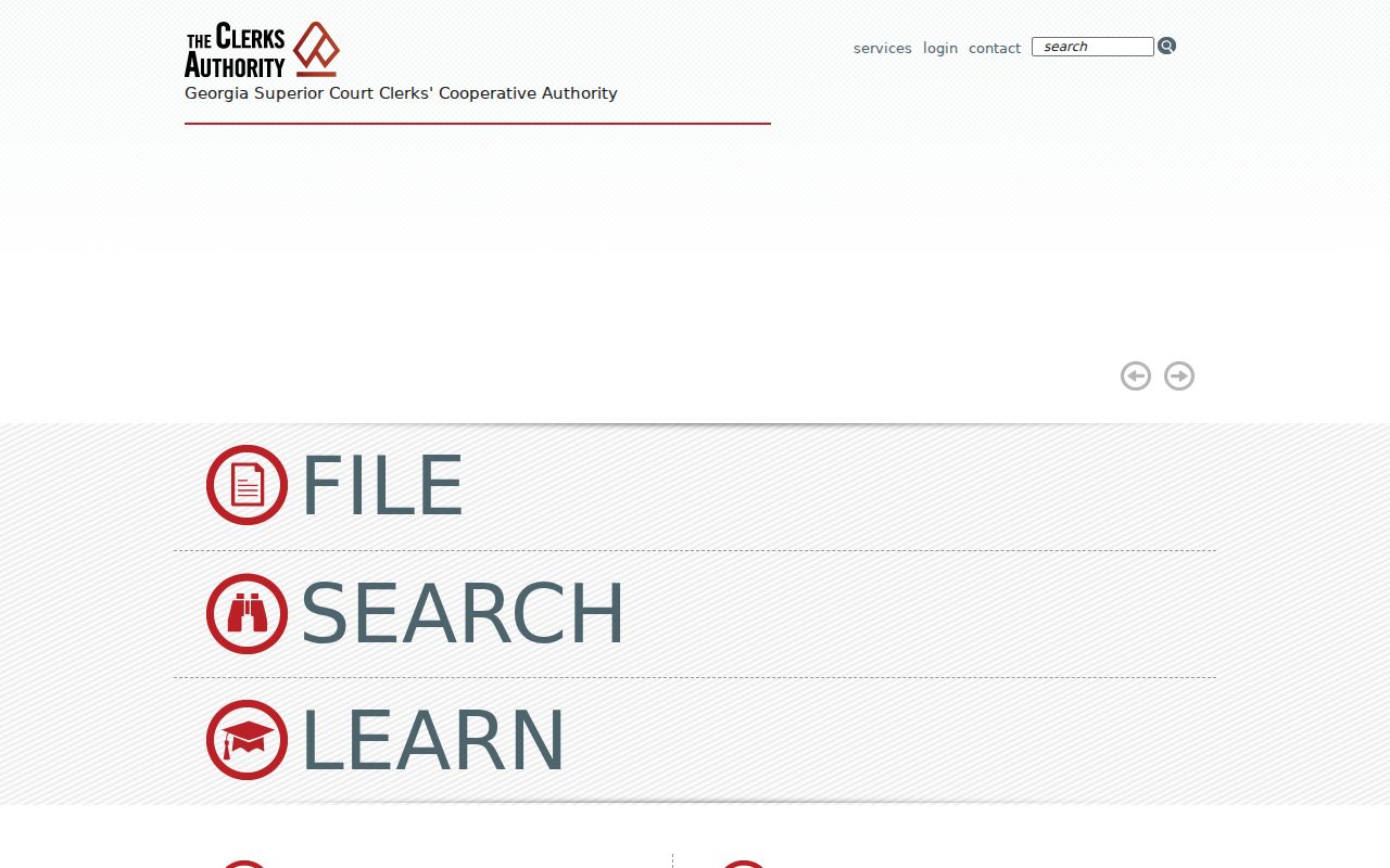 Georgia Superior Court Clerks Cooperative Authority services for certified and indexed records