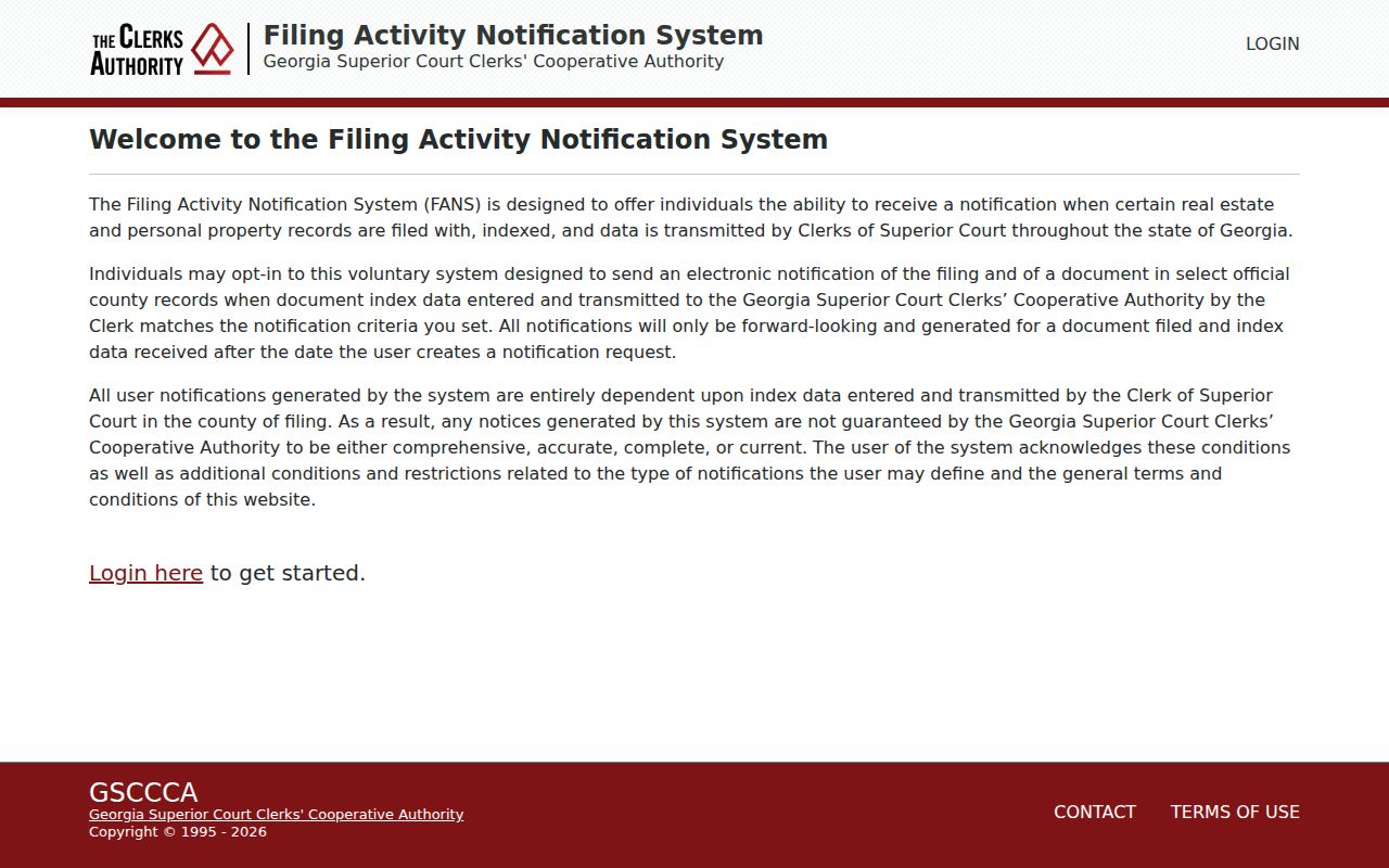 Polk County court record filing alerts