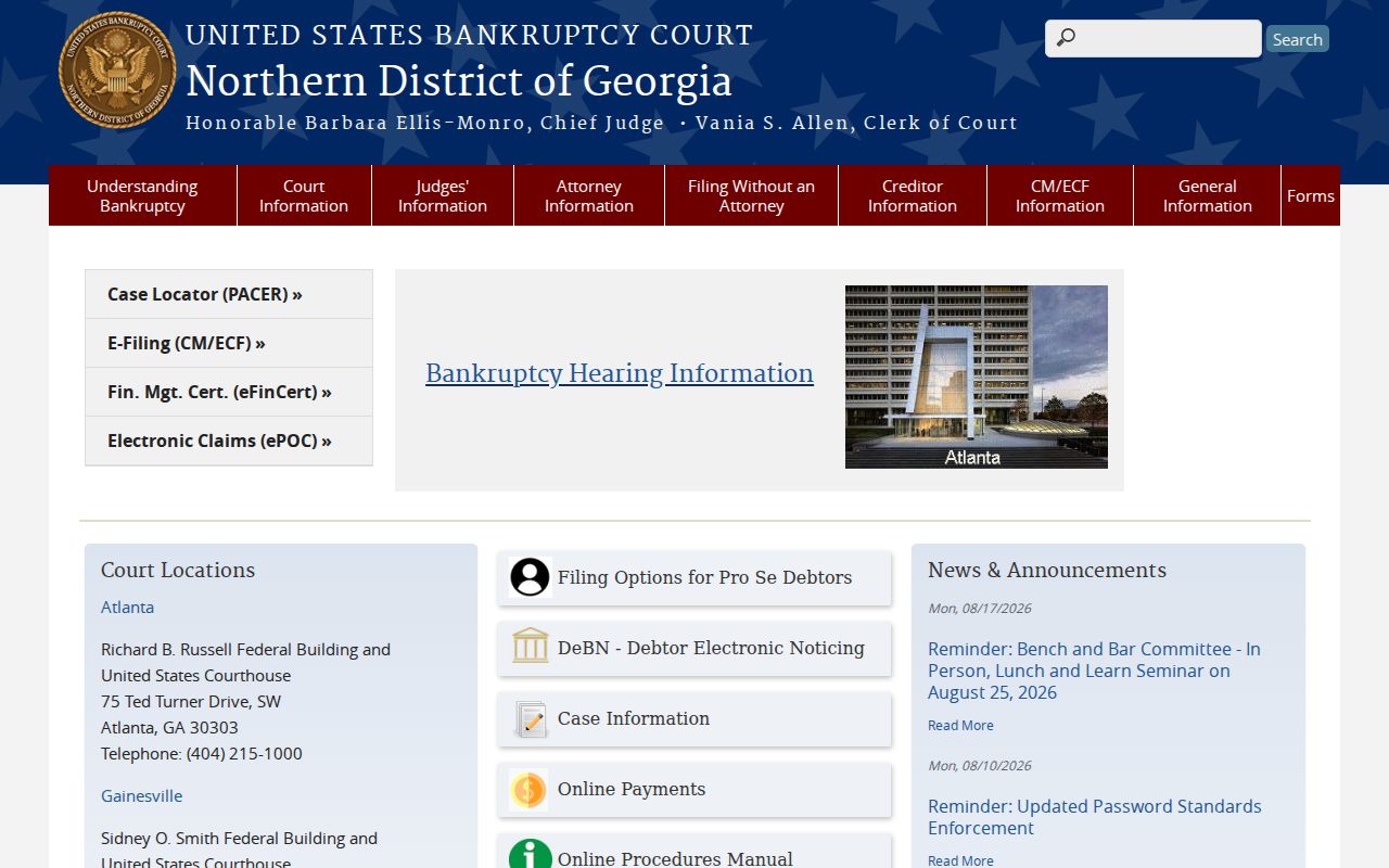 Polk County traffic records federal court boundary